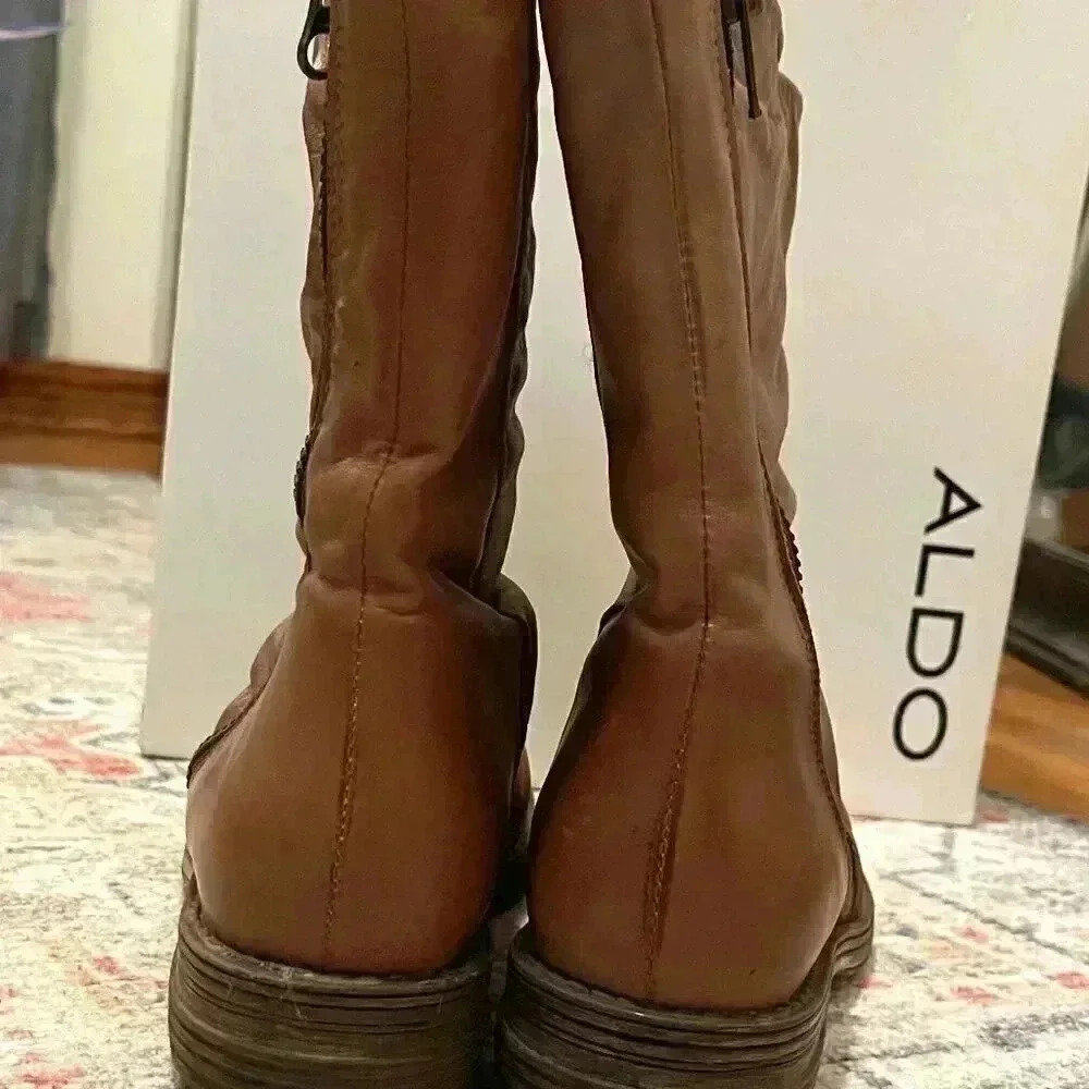 NIB Aldo Sonnek Moto Boots - Picture 4 of 10